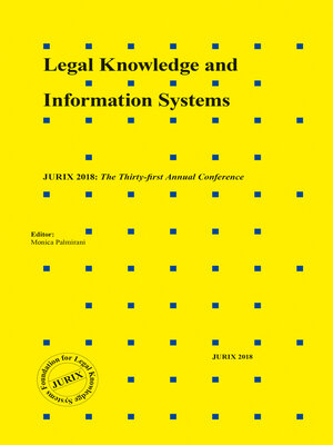 cover image of Legal Knowledge and Information Systems
